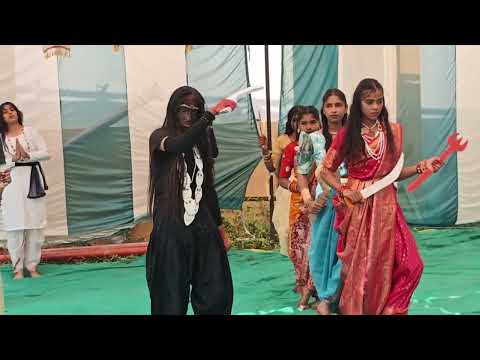 शक्ति स्वरूपा माँ काली 🙏 | रक्तबीज वध की दिव्य लीला 🔱 | नवरात्रि विशेष 🌺