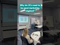 Why do VCs need to be good marketing engines? #vc #venturecapital