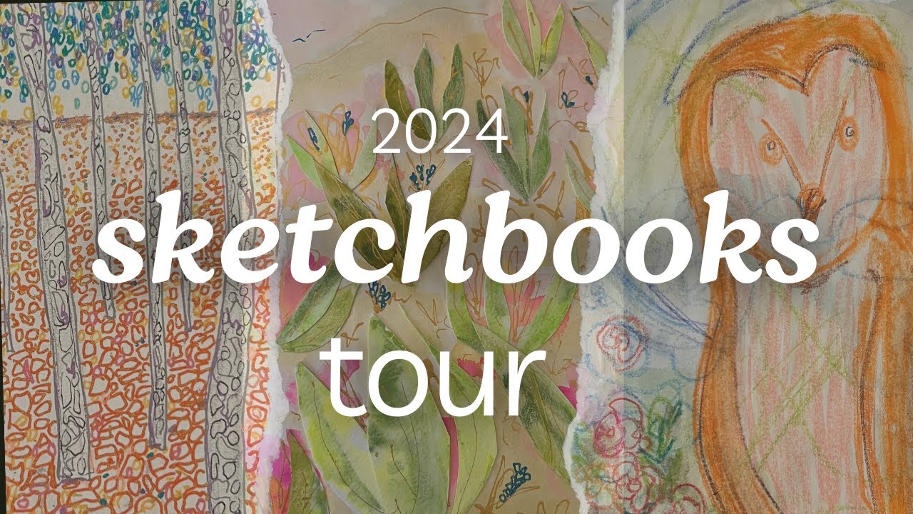 Inspiration from my 2024 Sketchbooks - YouTube