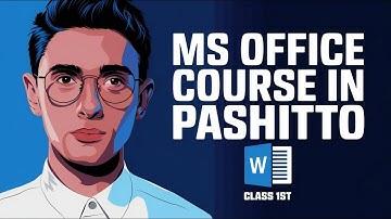 Ms Office New Course in Pashto|Introduction to Ms Office|Skill with Pakhtoon