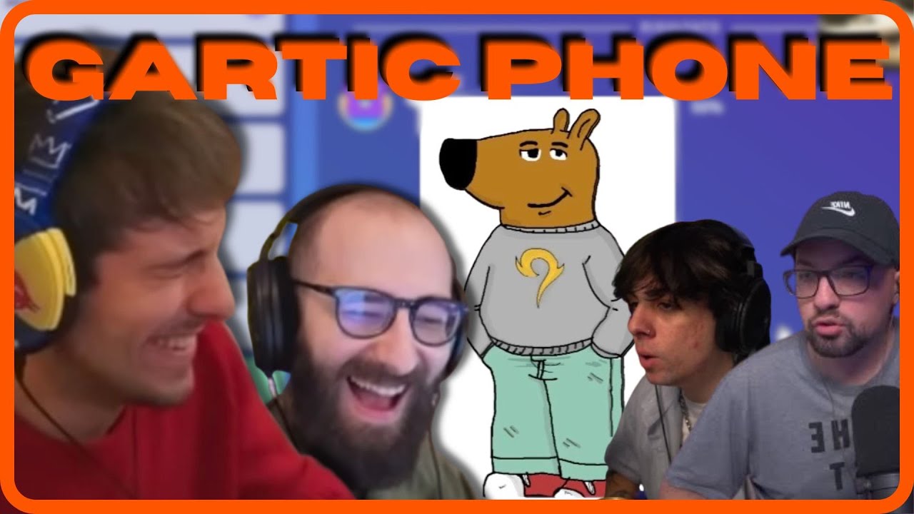 BLUR GIOCA a GARTIC PHONE con TUTTA LA STALLA!!🔥