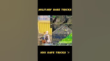 Military Base Secret Location 101% Safe Rank Push Bgmi | #bgmi #shorts #tipsandtricks #bgmishorts