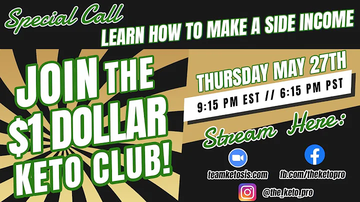 Join the $1 Dollar Keto Club