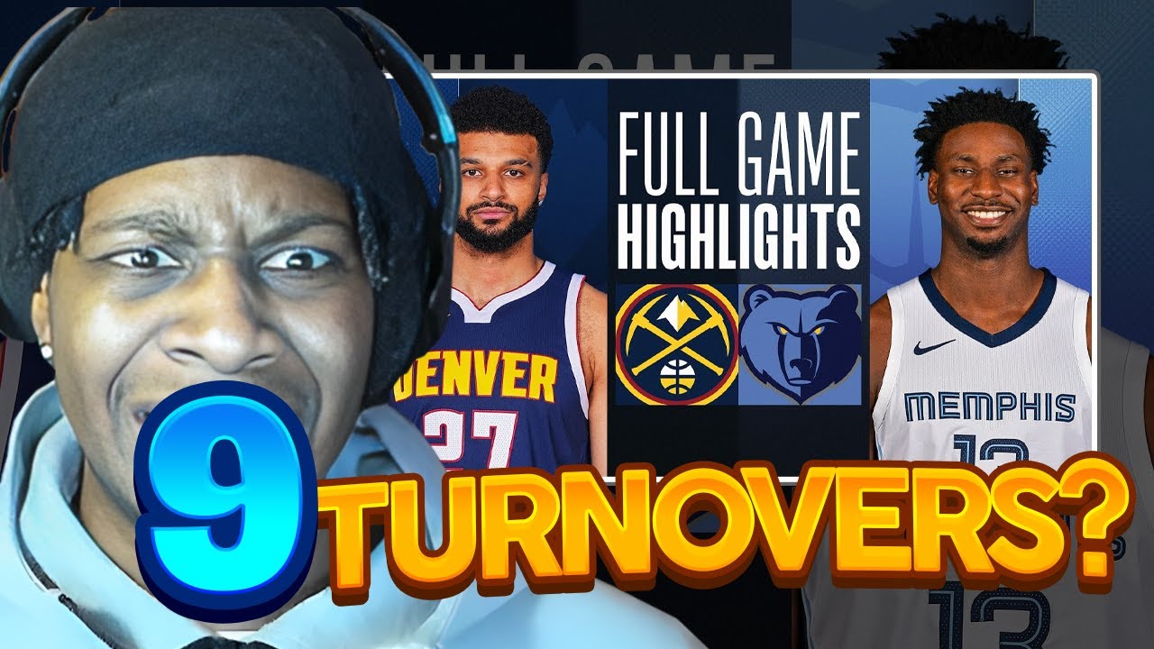 Jokic 9 TURNOVERS?! Lvgit Reacts To Memphis Grizzlies vs Denver Nuggets