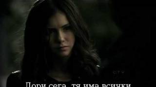 Damon kissed Elena  [ Catherine ]