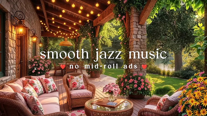 (NO MID-ROLL ADS) Smooth Jazz Music ☕ Cozy Coffee Shop Ambience with Chill Jazz Music to Study, Work