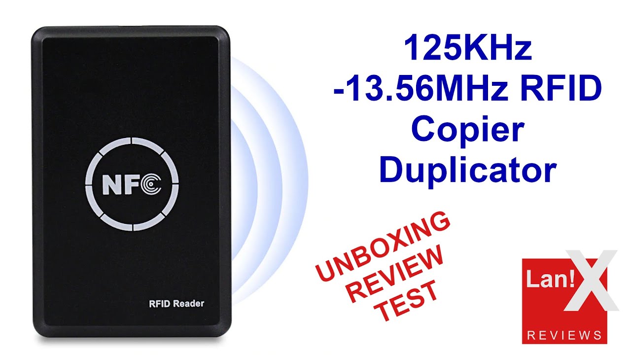 125KHz -13.56MHz RFID Copier Duplicator (Unbox/Review/Test) 