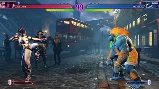 Juri vs Blanka! SF6 Savage CPU Tussle!