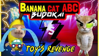 BANANA CAT FIGHT FOR YOUR TOY! BananaCat Funny Cartoon #01| #memecat #bananacat #cartoon