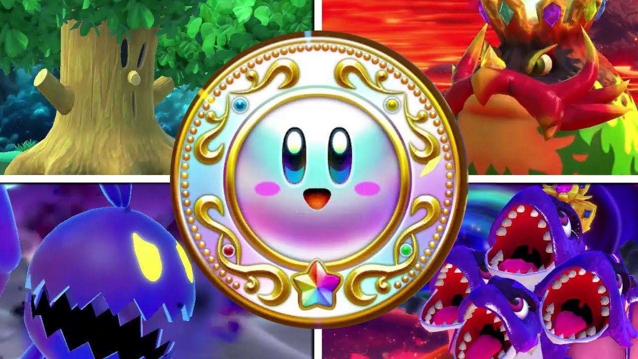 Super Kirby Clash - All 60 Party Bosses (Platinum Medal) - YouTube