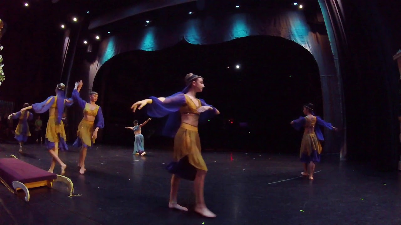 Nutcracker Arabian Dance (upstage cam) 2018Dec23 YouTube