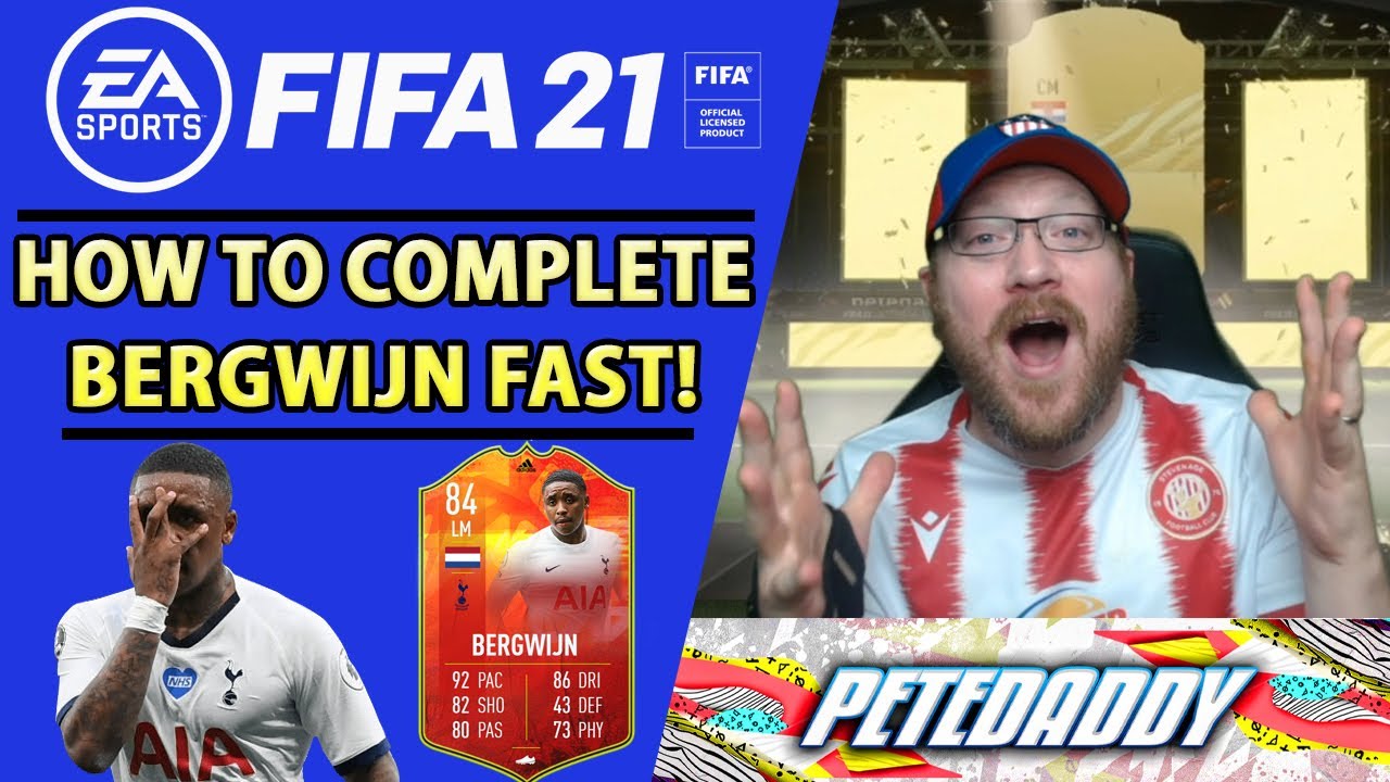 ???? How to Complete Steven Bergwijn FAST ⚽ 84 Rated Adidas Numbers Up FIFA 22 Ultimate Team FUT