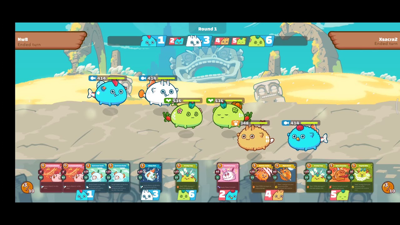 AAP vs Double Talk ABP | Double Aqua Gameplay | Axie Infinity