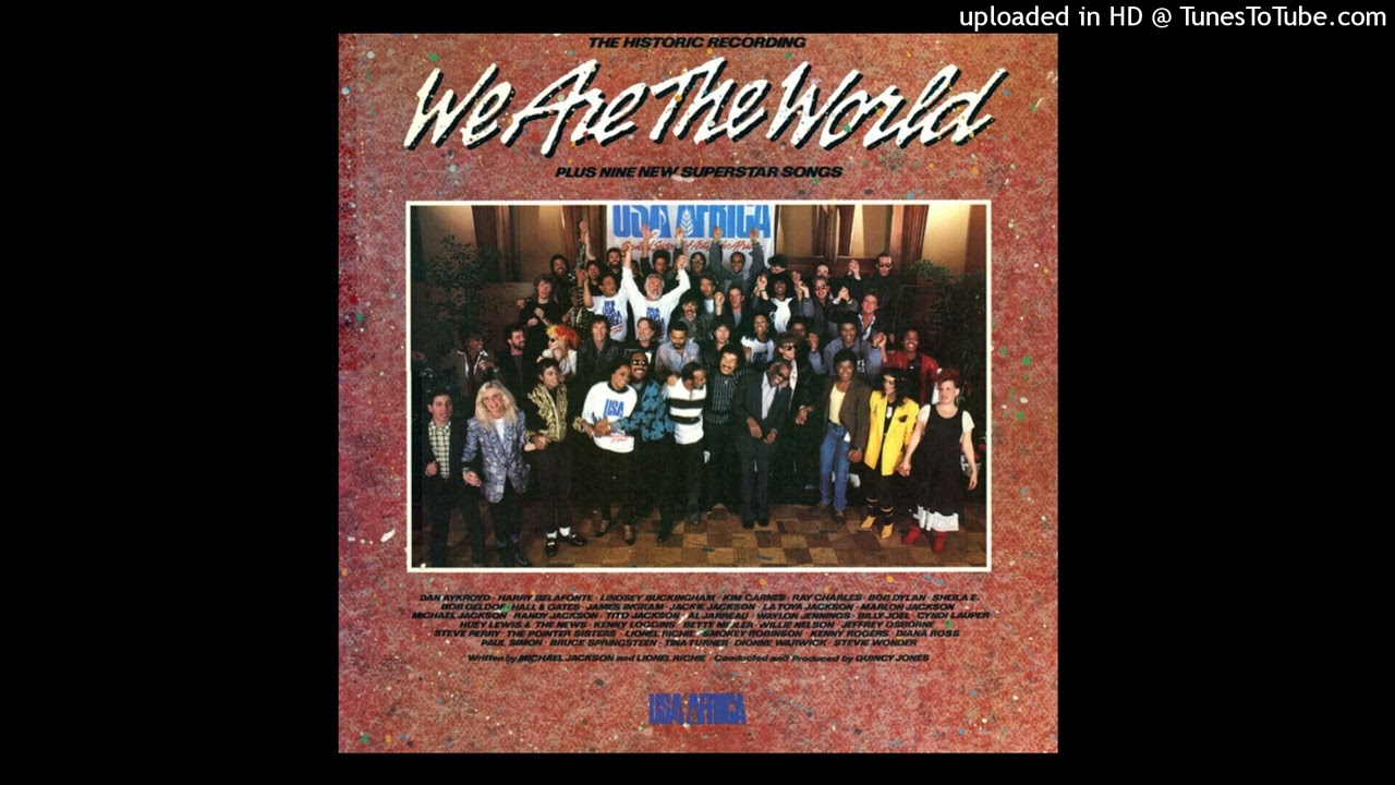 USA for Africa - We Are The World (-1 Audio Pitch) - YouTube