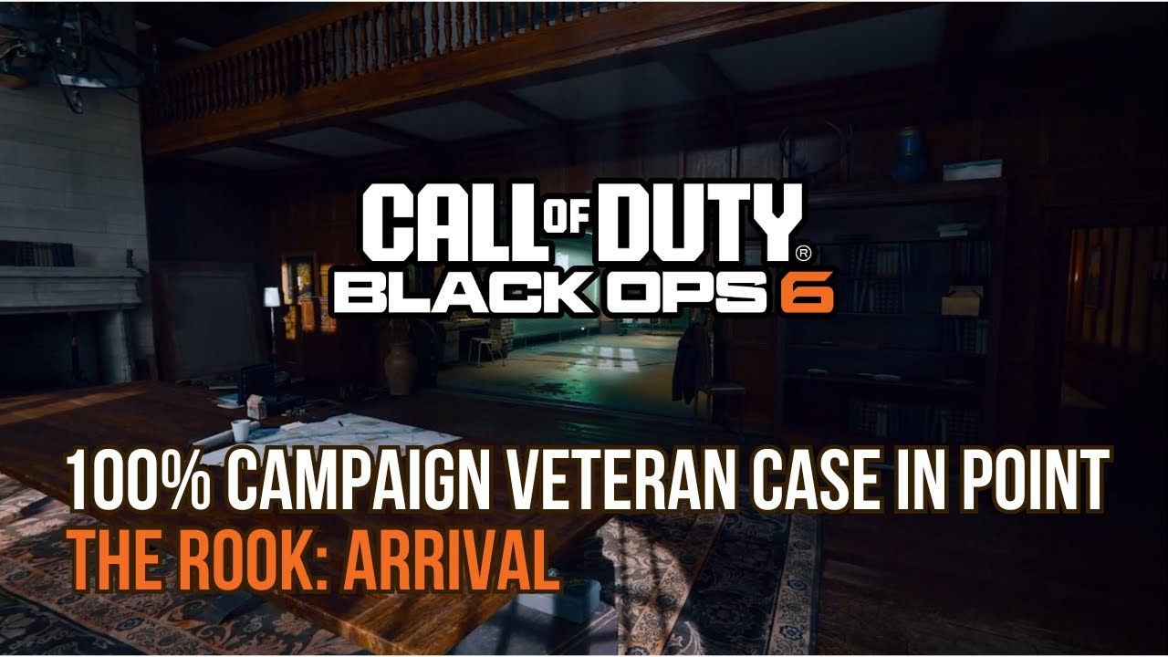 COD Black Ops 6 - 100% Campaign Walkthrough Veteran Case in Point - The ...