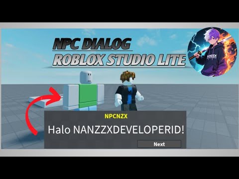 Npc Dialog Tutorial Tutorial NPC Dialog di Roblox Studio Lite | Script NPC Bicara Otomatis ...