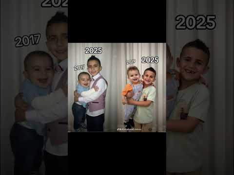 الماضي والحاضر اجتمعوا بصورة واحدة حلوين يا محلاهم الله يحميكم