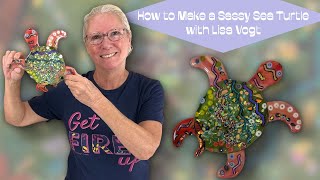видео: Как сделать дерзкую морскую черепаху с Лизой Фогт картинка: Как сделать дерзкую морскую черепаху с Лизой Фогт