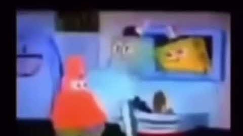spongebob screaming and then eas alarm