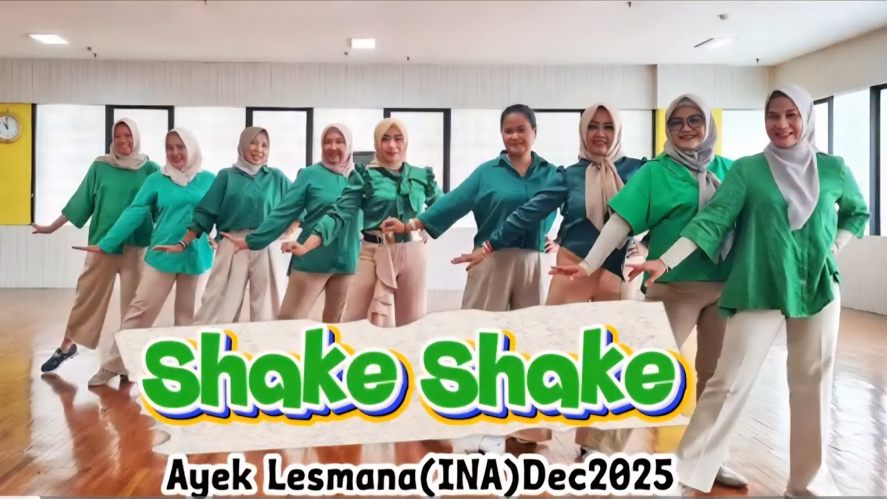 Shake Shake Linedance || Ayek Lesmana(INA)Dec2025 || improver || Groove Velvet
