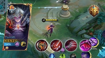 NEW META DYRROTH JUNGLE BUILD 💀 | Lifesteal GOD | MLBB Patch Guide + Counters!