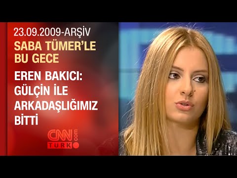 Gülçin Ergül, Hepsi Grubu’ndan neden ayrıldı? - Saba Tümer'le Bu Gece - 23.09.2009