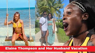 Elaine Thompson & Her Husband Epic Vacation In Jamaica