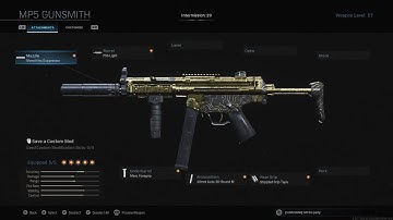 BEST MP5 CLASS AFTER NERF || MODERN WARFARE MULTIPLAYER
