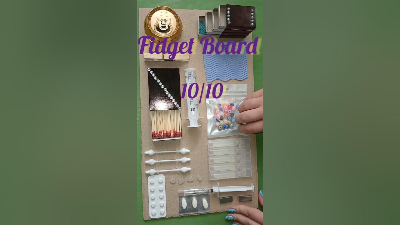 handmade fidget board asmr. самодельный фиджет борд асмр - YouTube