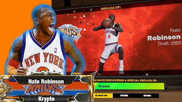 NBA 2K23 MY *NEW* NATE ROBINSON REPLICA BUILD “KRYPTO”!! NEXT GEN!!!!
