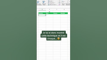 Lister des numéros sur Excel