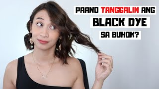 BLACK DYED HAIR, PAANO TANGGALIN AT PALITAN NG KULAY? | Lolly Isabel