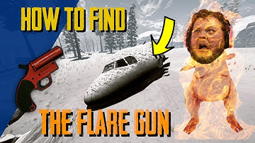 The Forest How to Find THE FLARE GUN!!