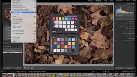 Creating and Using a Custom Camera Profile in Adobe Lightroom