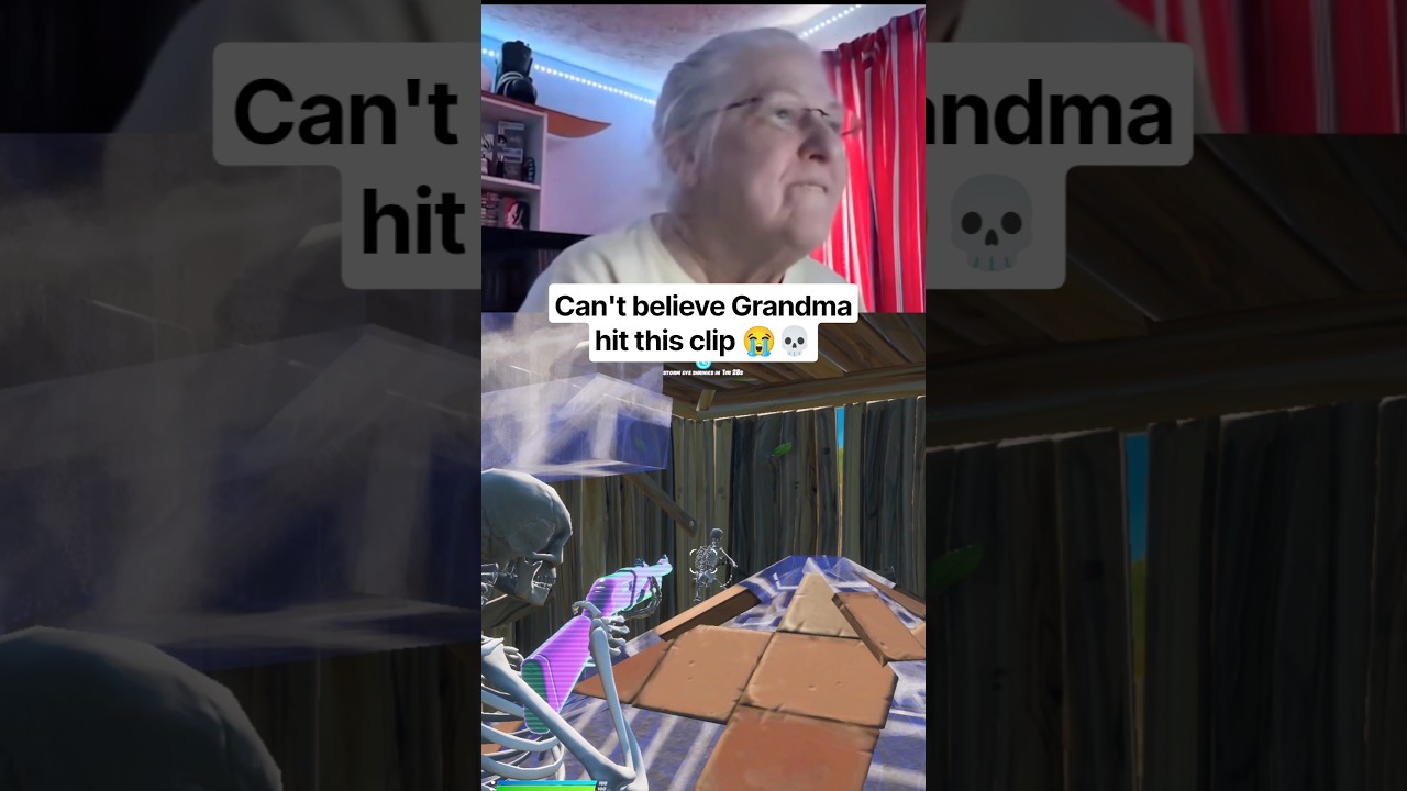 Grandma hit this INSANE clip