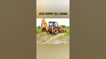 2518 Tripper full loading || JCB working🥰#jcb #viralvideos #shorts #youtubeshorts #damper
