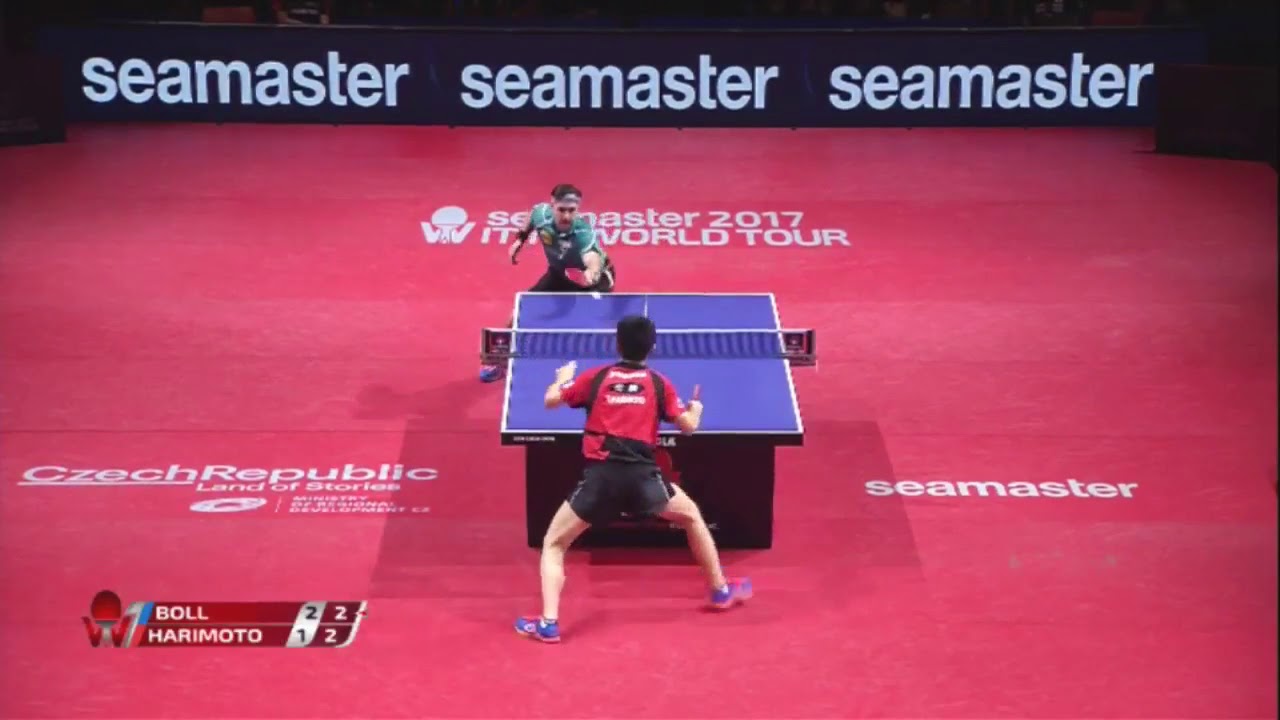 Timo Boll x Tomokazu Harimoto Czech Open - Final