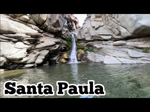 How to get to the swimming holes in Santa Paula Ca.