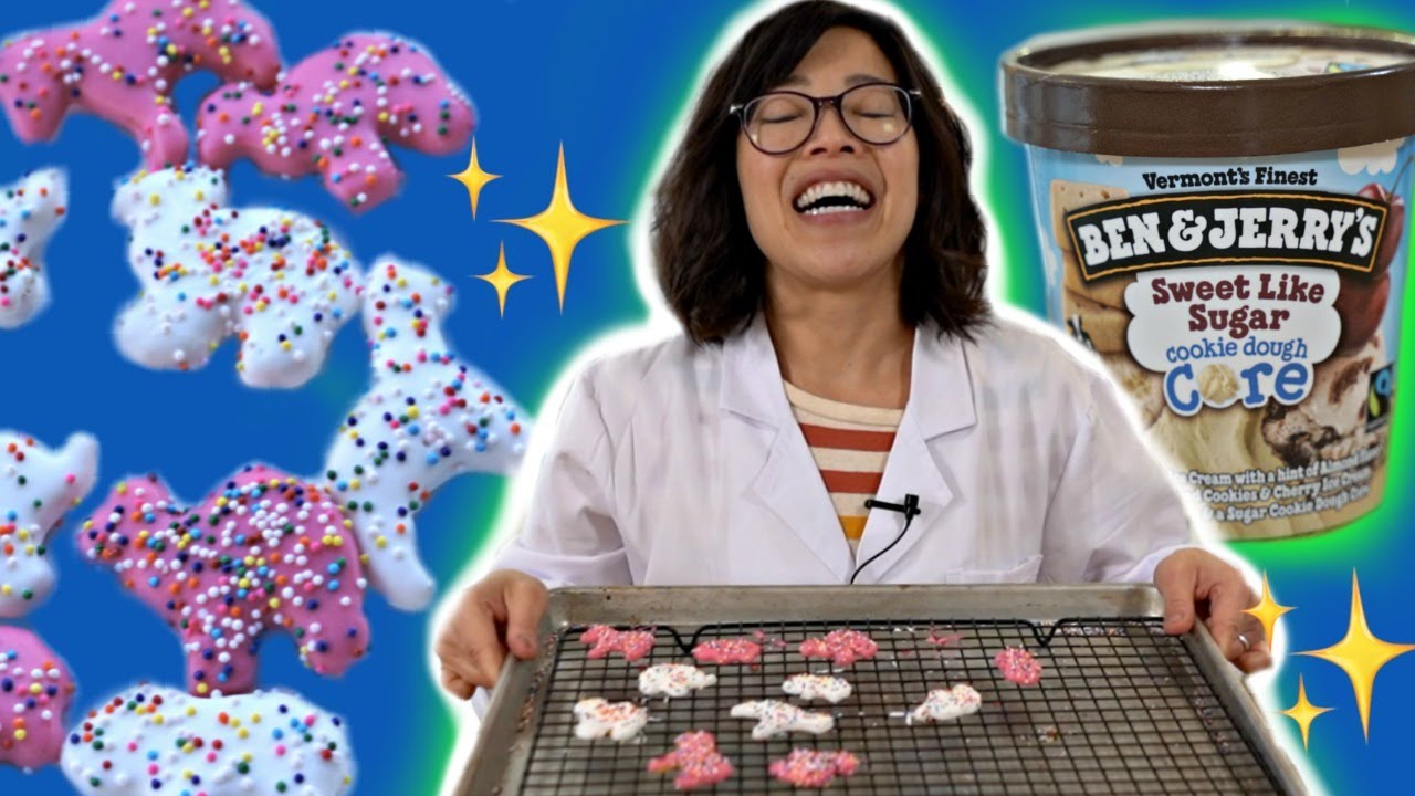 ✨Can You TRANSFORM Cookie Dough from ICE CREAM into Circus Animal COOKIES? | emmymade