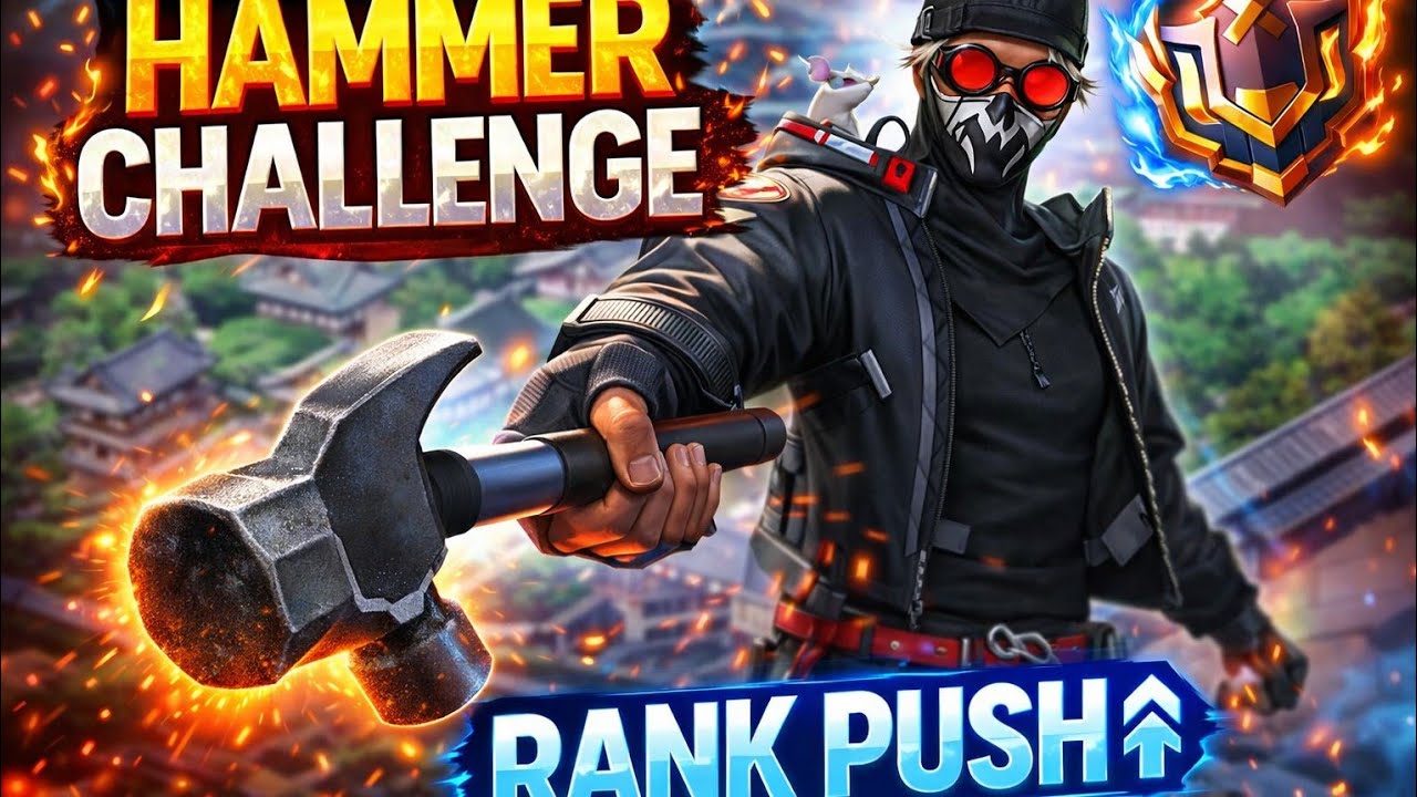 Only Jujutsu kaisen HAMMER Challenge😱 Free Fire Max- K.K.S__MASTER__78