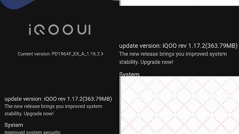 iQoo 3 new update 1.17.2 || iqoo 3  October update
