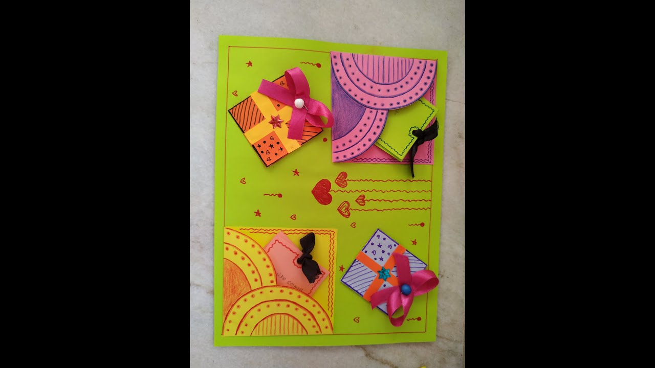 DIY Birthday gift Surprise book page 6 | Art and Craft ...