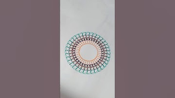 Spiral Pattern #satisfying #relaxing #spirograph #youtubeshorts #shorts #drawing #skills #art #asmr
