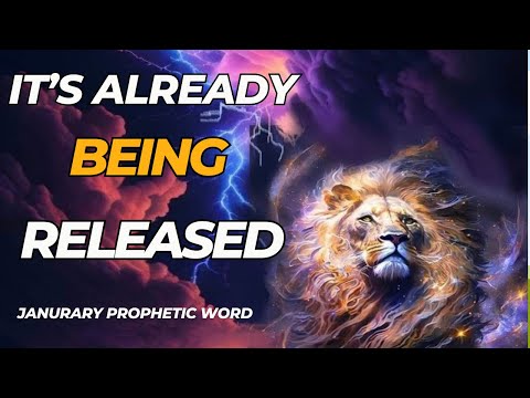 It's Already Being Released- January prophetic Word #january #propheticword2024
