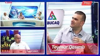 Teymur Qasımlı Pressklub Tv qonaqı olub (20.07.2023).