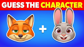 Guess Zootopia 2 Movie Characters by EMOJI Quiz 😍🐰🦊 Judy Hopps, Nick Wilde, Chief Bogo