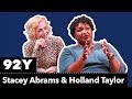 Stacey Abrams in Conversation with Holland Taylor