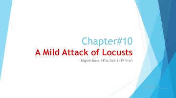 Chapter#10 A Mild Attack of Locusts | Important short Questions|English book 1|F.Sc part 1(1st Year)