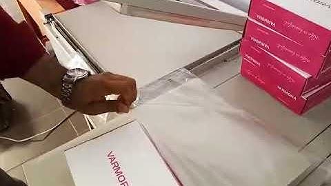 L sealer manual with shrink wrapping machine