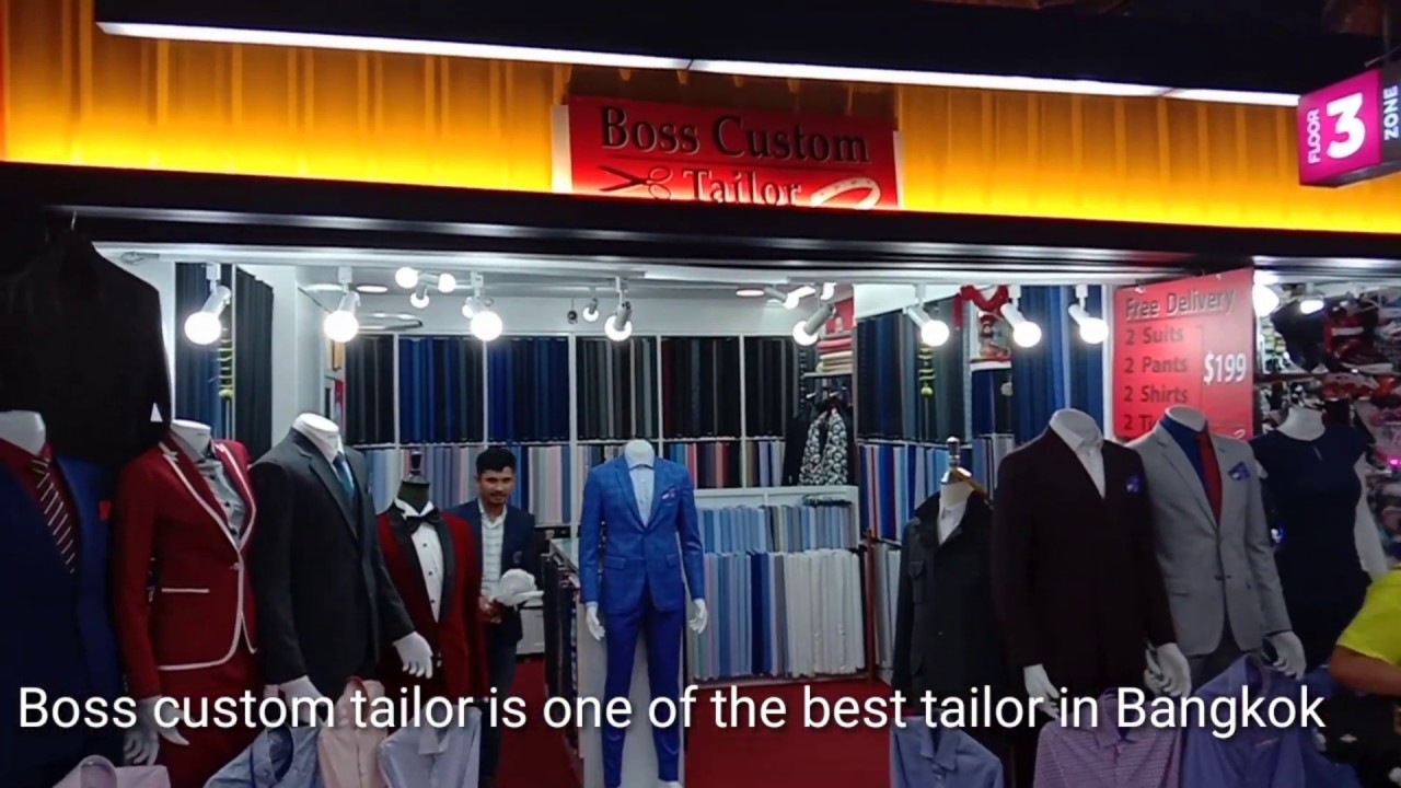 Custom Tailor Bangkok - YouTube